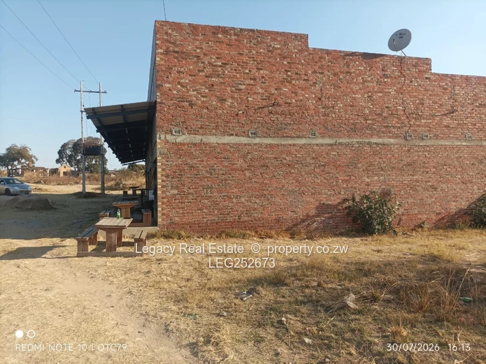 500 m² Retail Shop on 1000 m² Plot—Borehole, Budiriro (Sole Mandate)