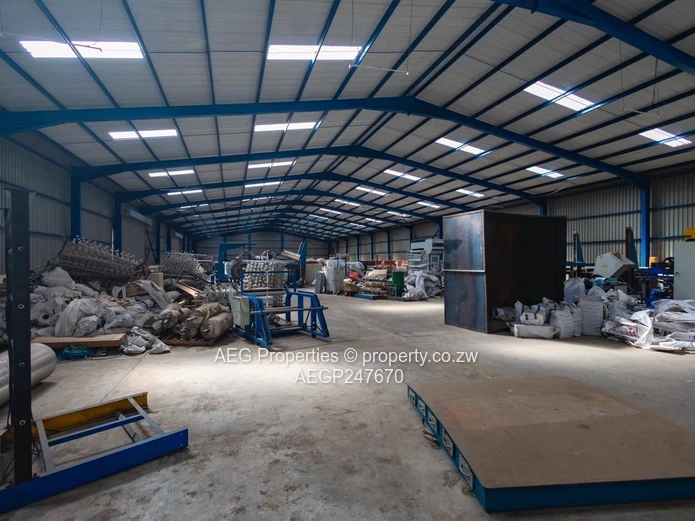 Madokero 2,400m² Warehouse/Factory — Two-storey offices, Borehole