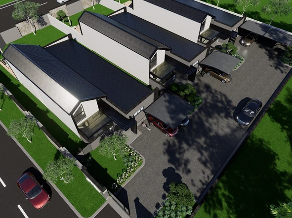 3 Unit Townhouse Complex