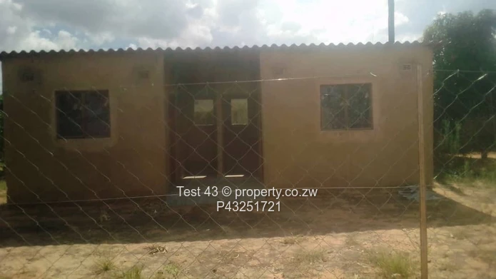 Unfinished 2-Bed Home with Fenced Yard in Chitungwiza