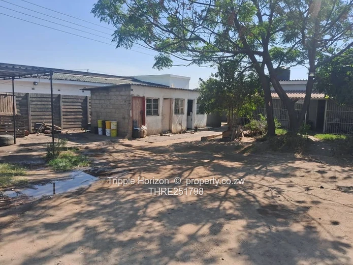 Budiriro Main Road Shop - Gated Front, Workshop & Yard