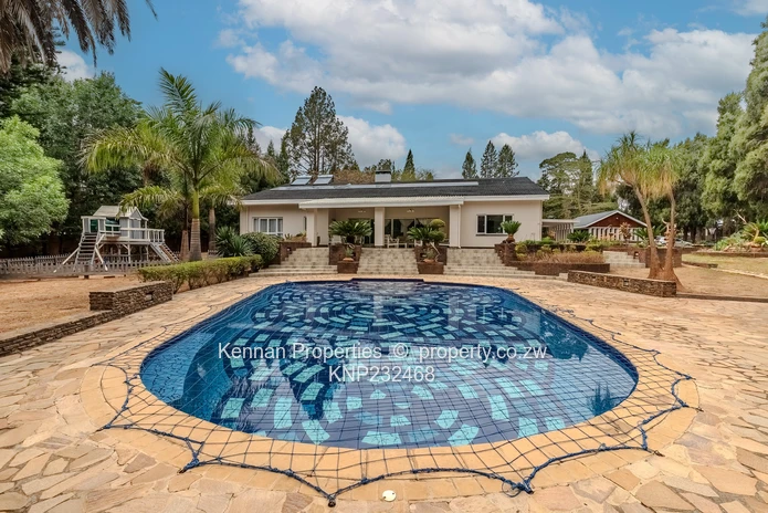 Modern entertainer's house plus land to develop