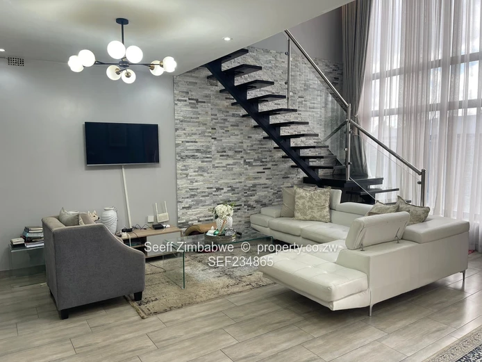 An exclusive double-storey cluster home in Highlands  with sectional title deed