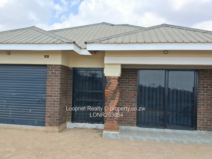 New 3-Bed Tiled House with Garage & Garden in Budiriro