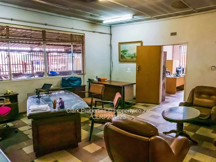 Multiple warehouses on a large piece of land 