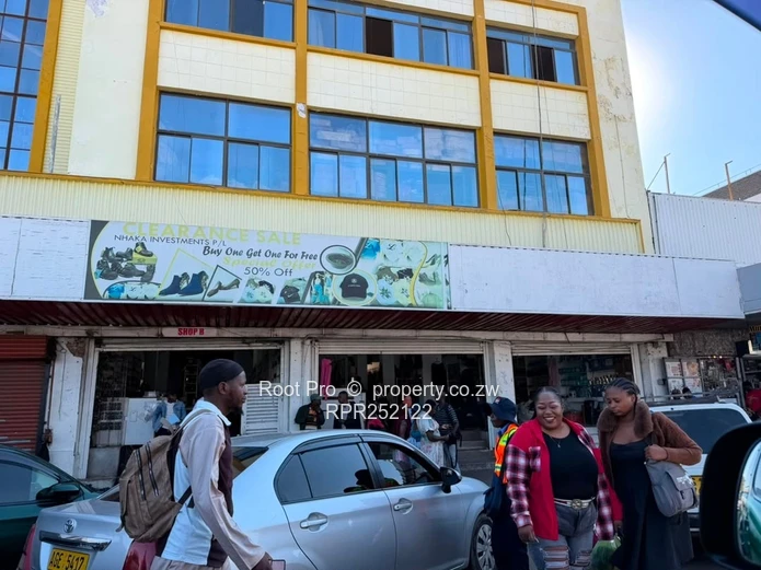 Prime Street-Front Retail Building, Harare CBD, 595m²