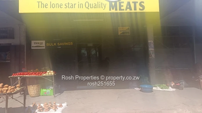 Main-Road Retail Shop in Mufakose — 100m², Loading Bay