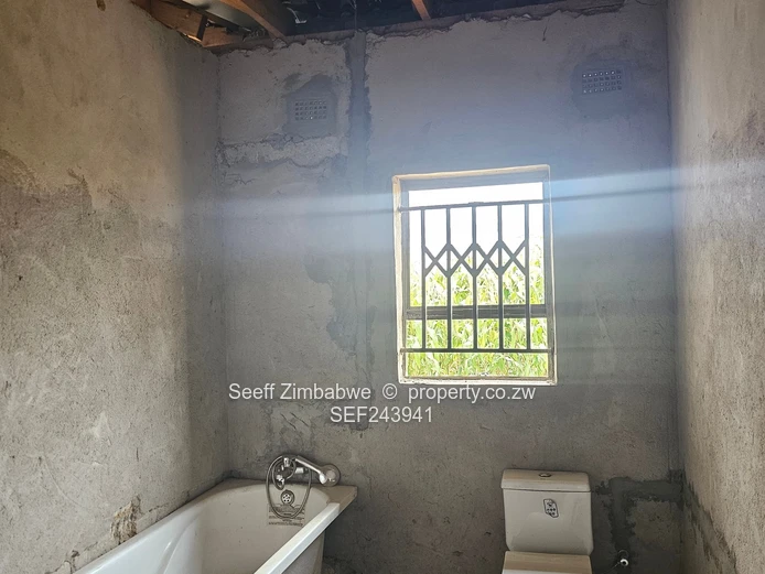 Incomplete house for sale in Sebastopol Ruwa!