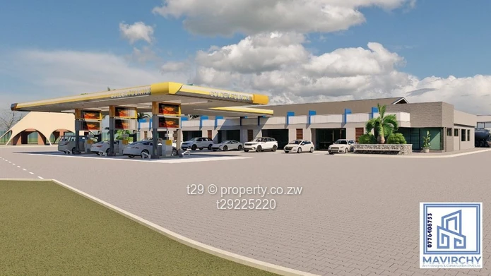Service station stand for sale in chivhu town