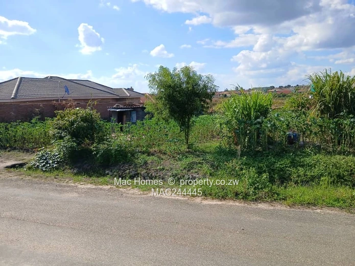 Ruwa Chipukutu park residential stand for sale  (Sole Mandate)