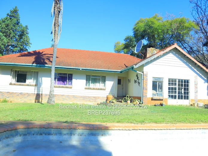 Hillside, Bulawayo: 3BR on 4,047m² — Pool & Borehole