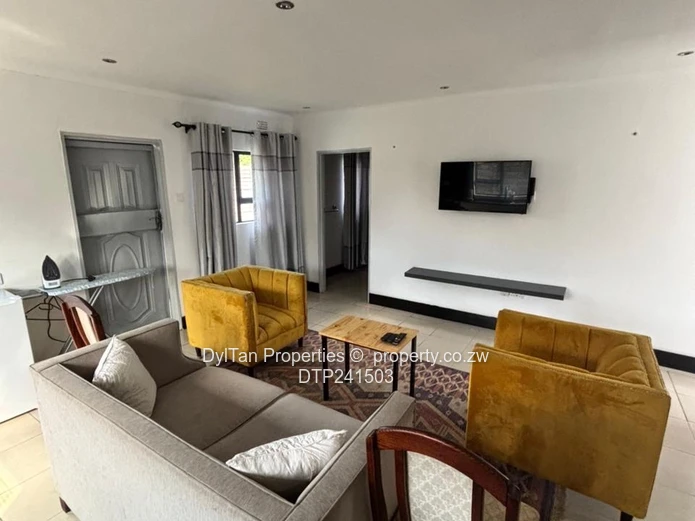 Fully Furnished 2 Bedroomed Cottage Located in Borrowdale for Rent