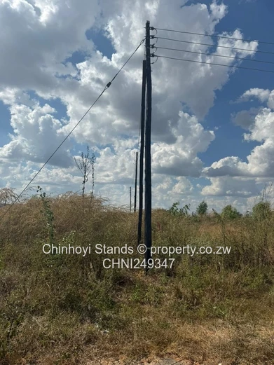 400m² Stand in Chinhoyi — Power, Tarred Road Frontage