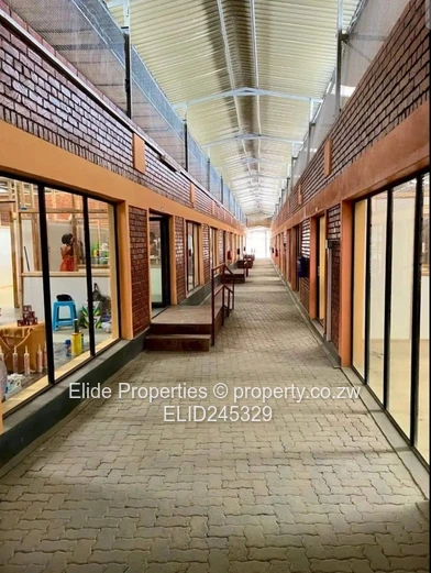 6000m² Glass-Front Retail Mall in Waterfalls with Borehole