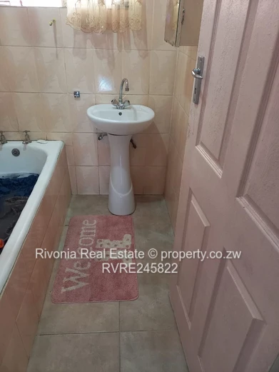 3-Bed Msasa Park Home — Paved Yard, Tank & Security