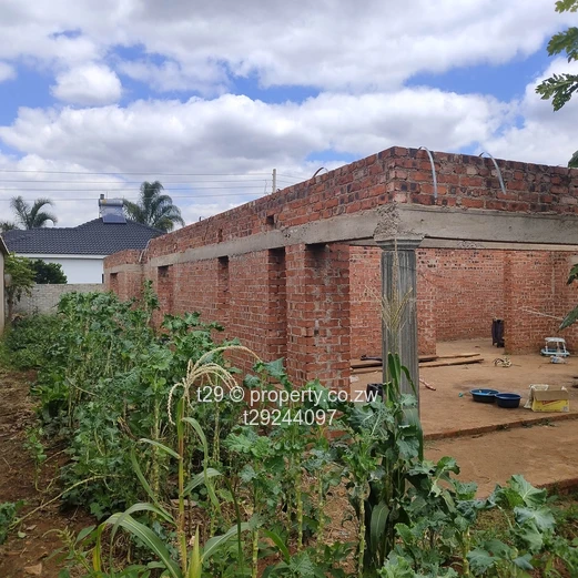 Ashdown park house for sale at roof/wall plate level