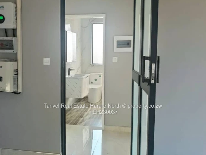 Available for letting in Malbrough Sunset views is a modern 3bedroomed house with mes, fitted kitche