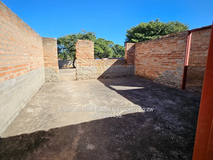Partly Built 4-Bed Brick Shell on 2,075m² – Marondera