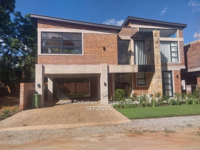 Brick-Finish Double-Storey 4-Bed Unit in Greendale with Borehole