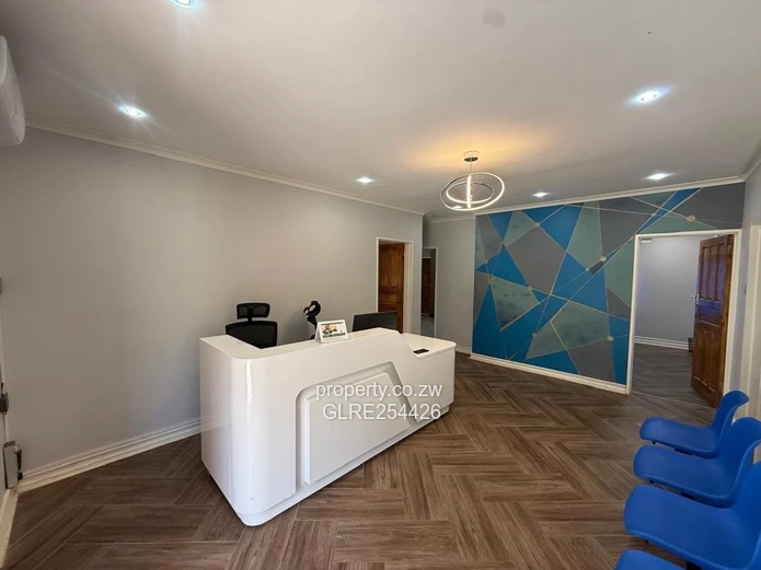 Greencroft Office 300m² – Modern Reception, Borehole