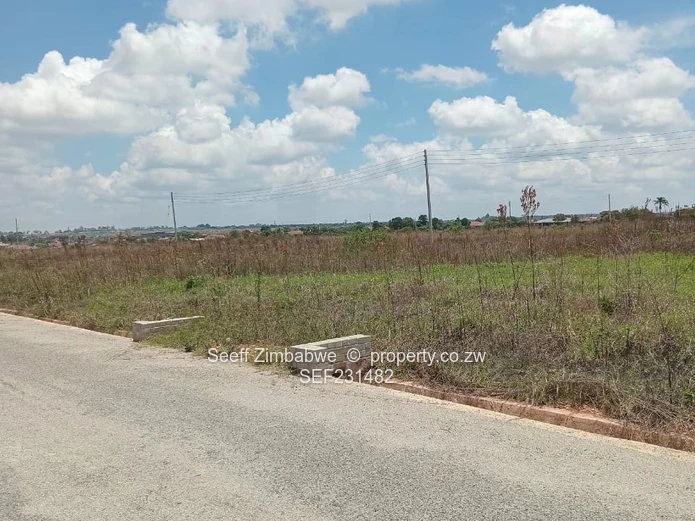 A choice of 3 residential vacant stands Tawona Gardens Ruwa Stand - Up for grabs (Sole Mandate)