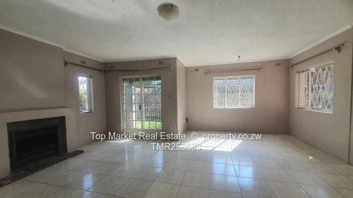 Msasa Park house for rent
