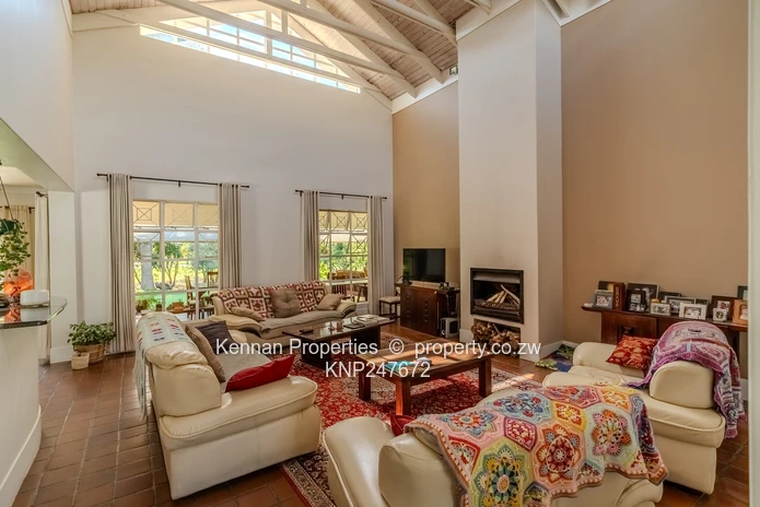 On 1 Acre Overlooking dam and Third Green in this Elite Golf Estate 