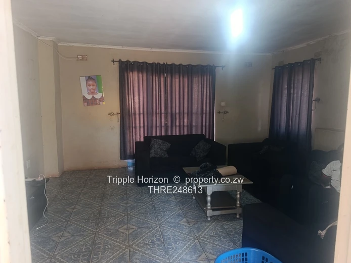 Kuwadzana phase 3, 4-Bed, 2-Bath House on Quiet Dirt Street — Borehole