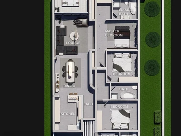 4 Bedroom Garden Flat