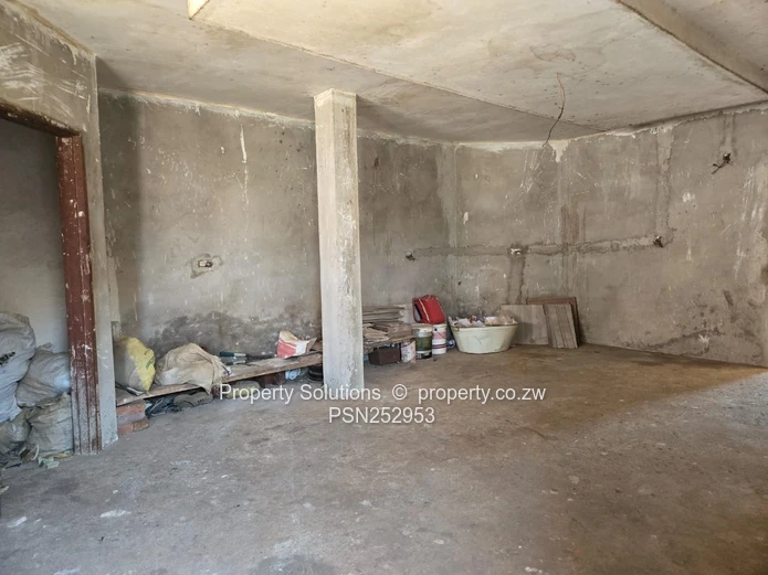 Partly Finished 5-Bed Shawasha Home with Borehole (Sole Mandate)