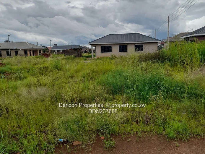 Fully serviced stand in a gated community 