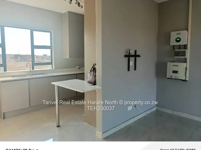 Available for letting in Malbrough Sunset views is a modern 3bedroomed house with mes, fitted kitche