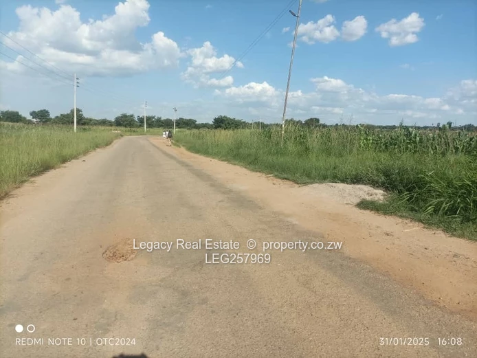 2,160ha Industrial Land — Waterfalls (Tarred Roads, Warehouse Nearby)