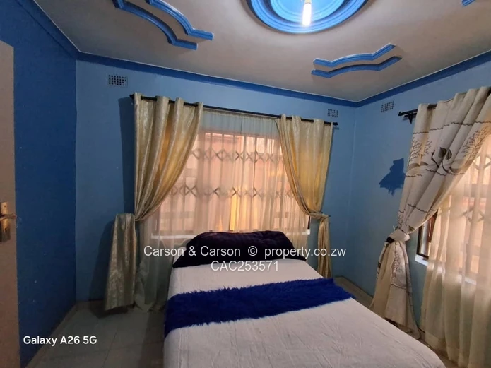 Secure 4-Bed Budiriro Home with Verandah & Water Tank