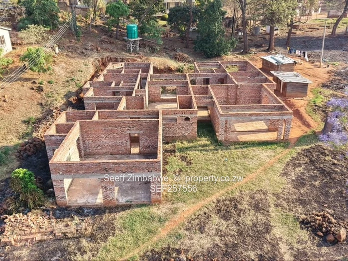 Unfinished 4 Bedroomed House For Sale (Sole Mandate)