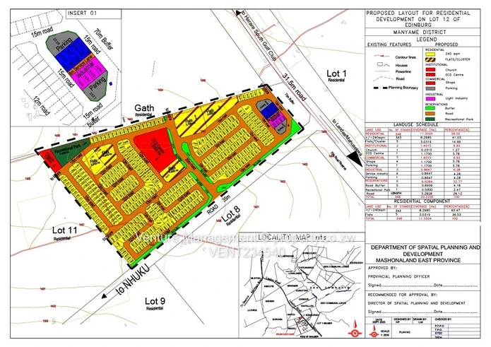 Approved Smart City Development | Manyame Park | 20.1 Hectares 