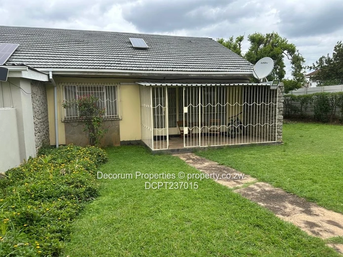Secure 2 Bedroomed Garden Flat In Avondale For Sale