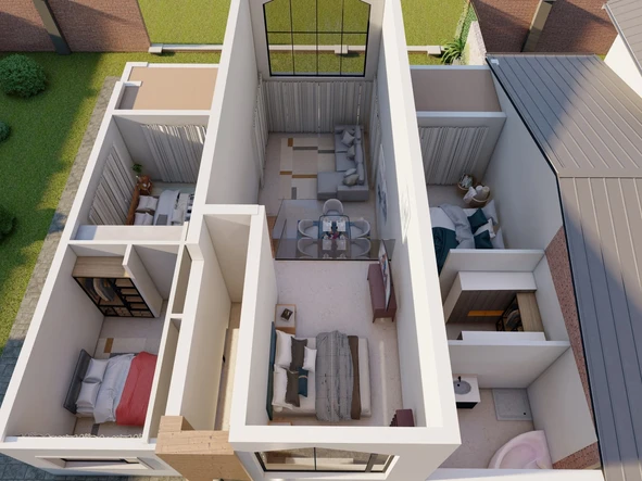 3 Bedroom Garden Flat