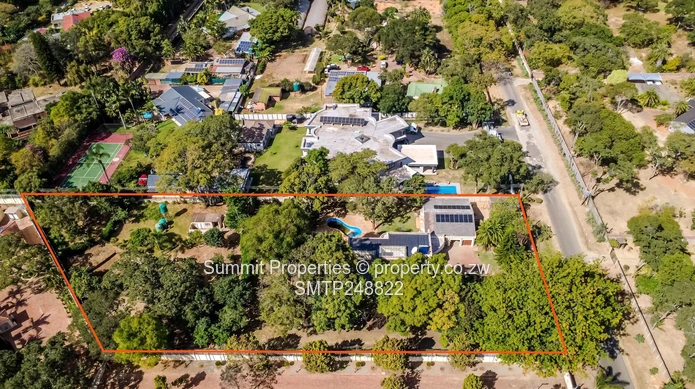 Five-Bedroomed House For Sale In Ballantyne Park, Harare