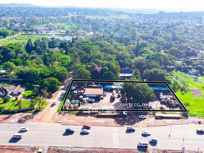 Prime Commercial Property for Sale in Greencroft with Lomagundi Rd frontage 