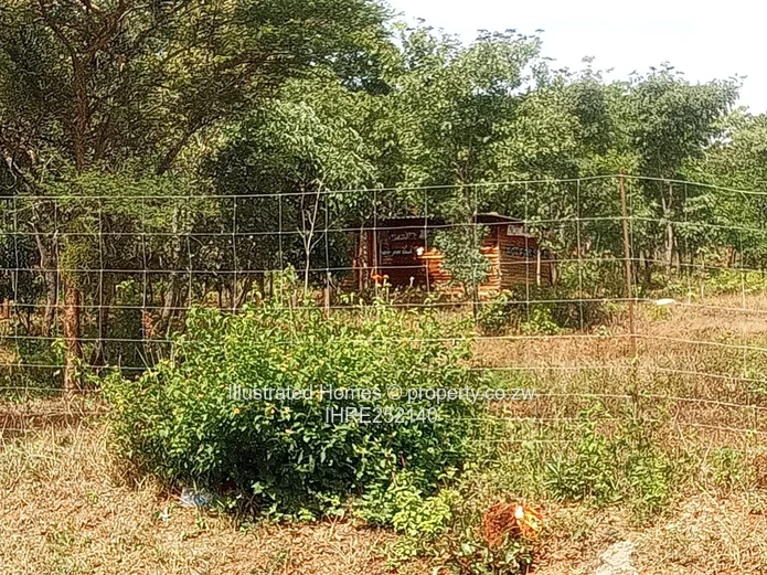 In a built up area