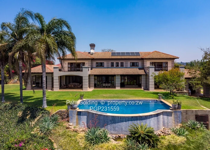 Elegant 6 bedroom home with endless views in Borrowdale Brooke