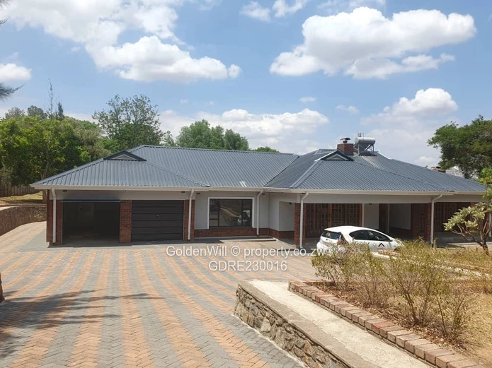 Borrowdale 4 bed house to rent 