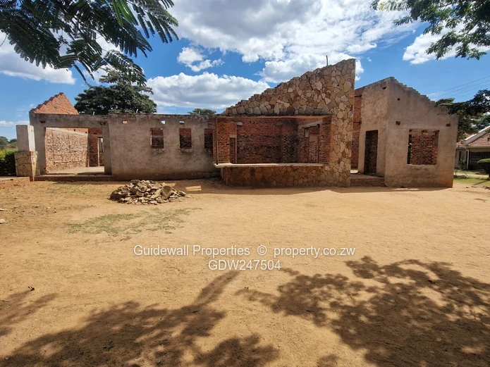 Incomplete 5 bed house at roof level and 2 cottages for sale in Norton