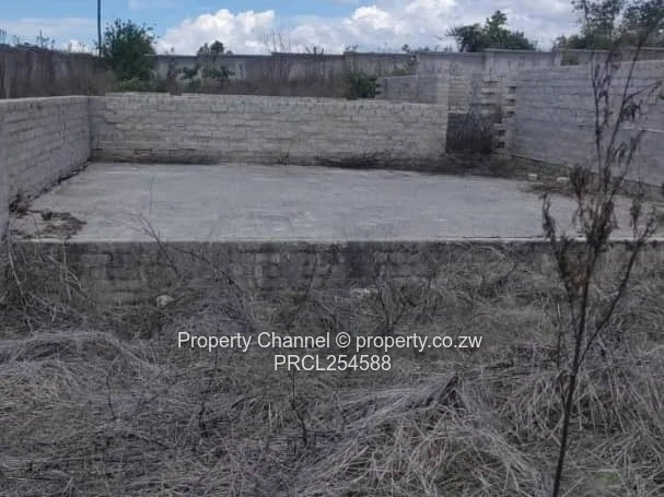 8-Bed Partially Built Home on 2000m² in Marondera (Landview Park)