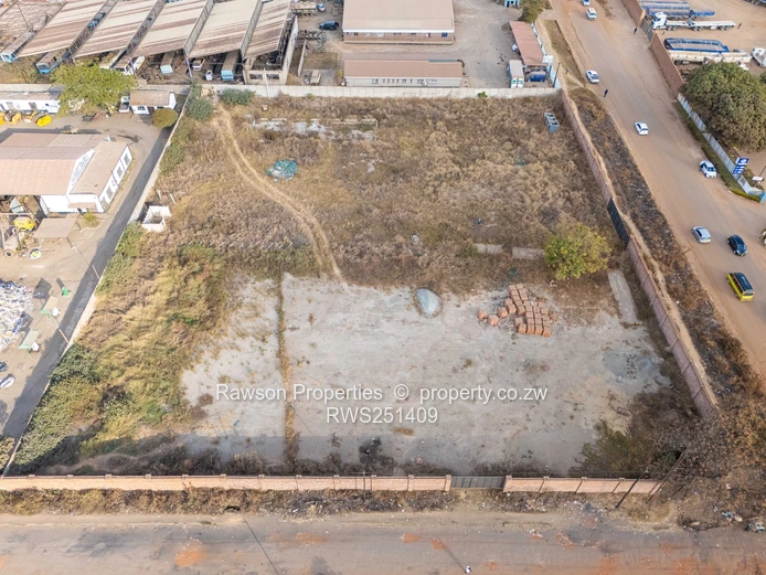 8109 m² Gated Ardbennie Industrial Site on Harare South Main Road