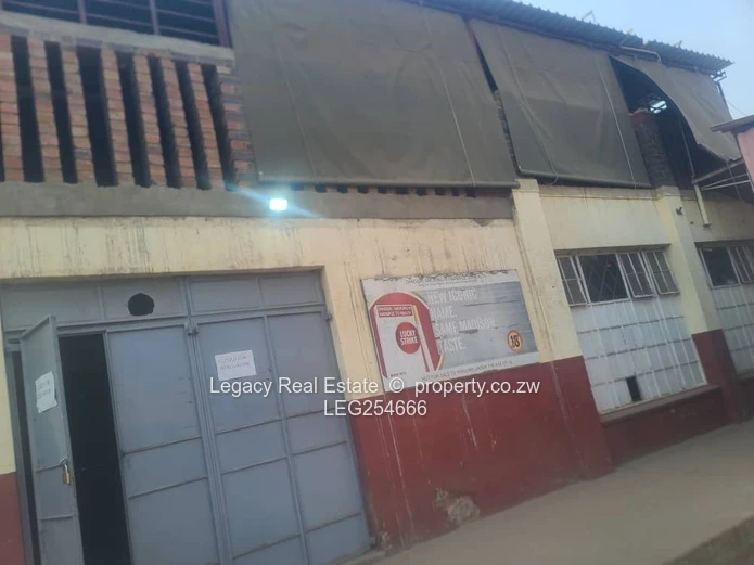 Gated Double-Storey Mufakose Shop — Cold Room & Parking