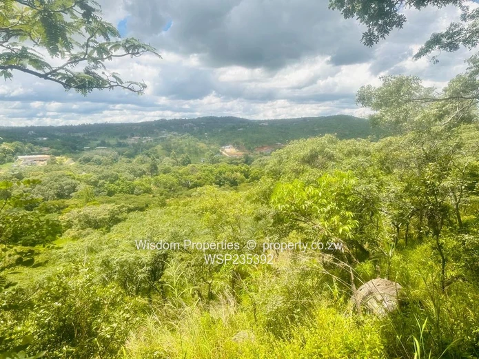 Property land at top of hill