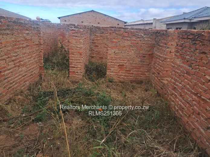 Chinhoyi Rusununguko Incomplete House For Sale