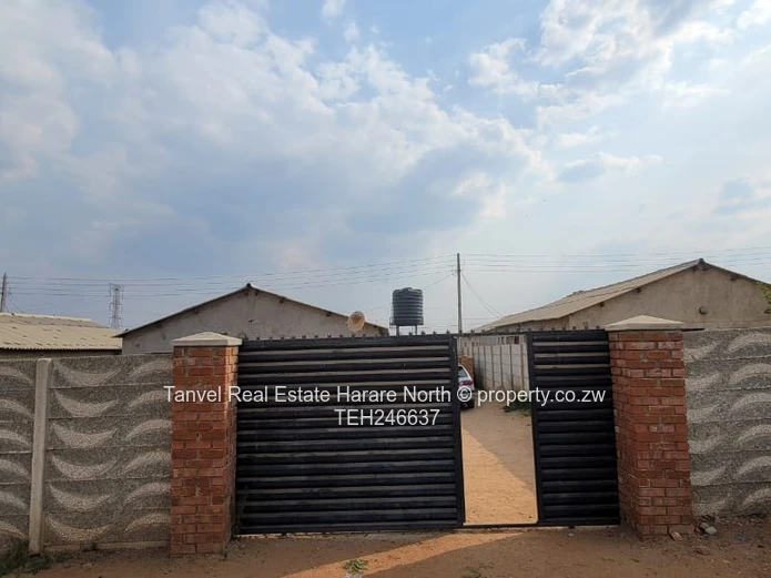 Budiriro Cabs House For Sale. 3 beds with bics (not complete). Toilet with shower. Skimmed inside